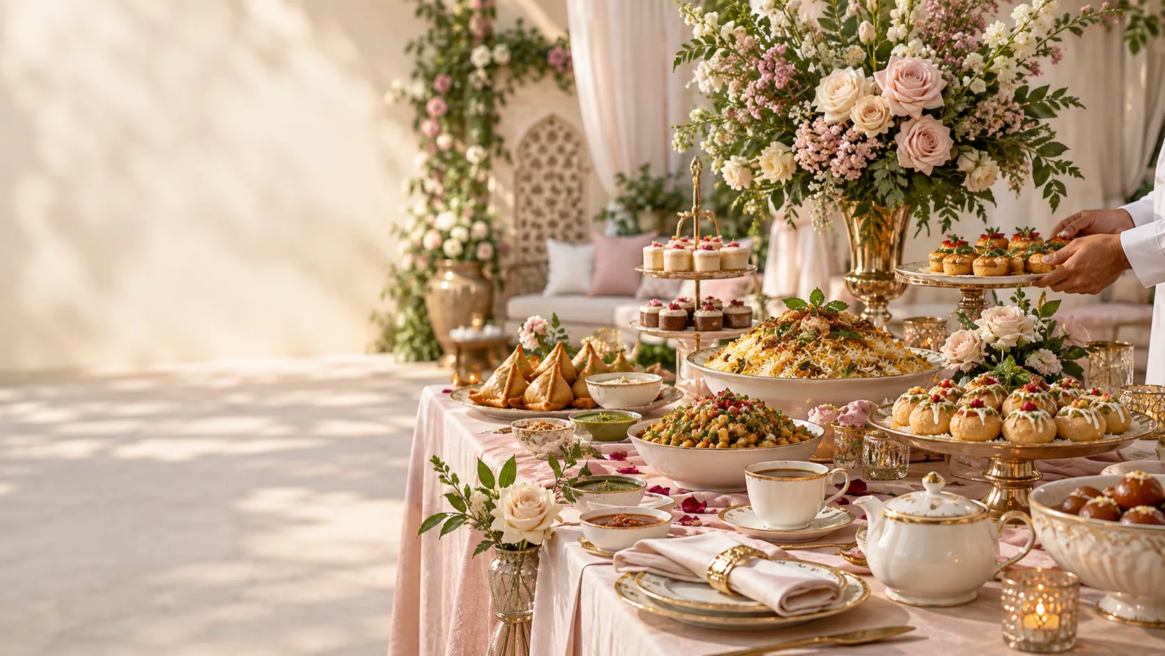 Bridal Shower Catering — concept imagery
