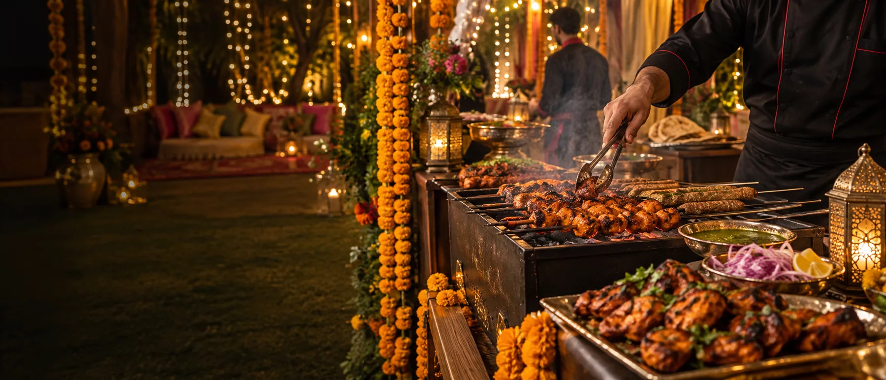 Mehndi Catering — concept imagery