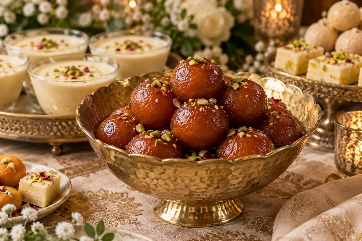 Desserts & Accompaniments — concept imagery